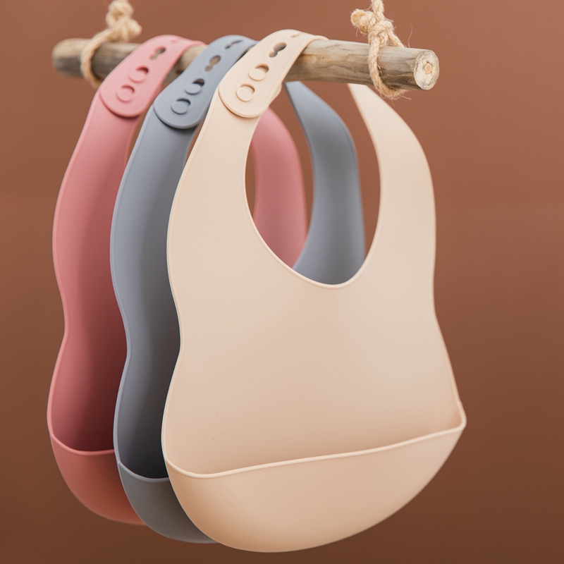 0-3 Years Baby Bib BPA Free Si - Waterproof Baby Bibs Silicone review and price