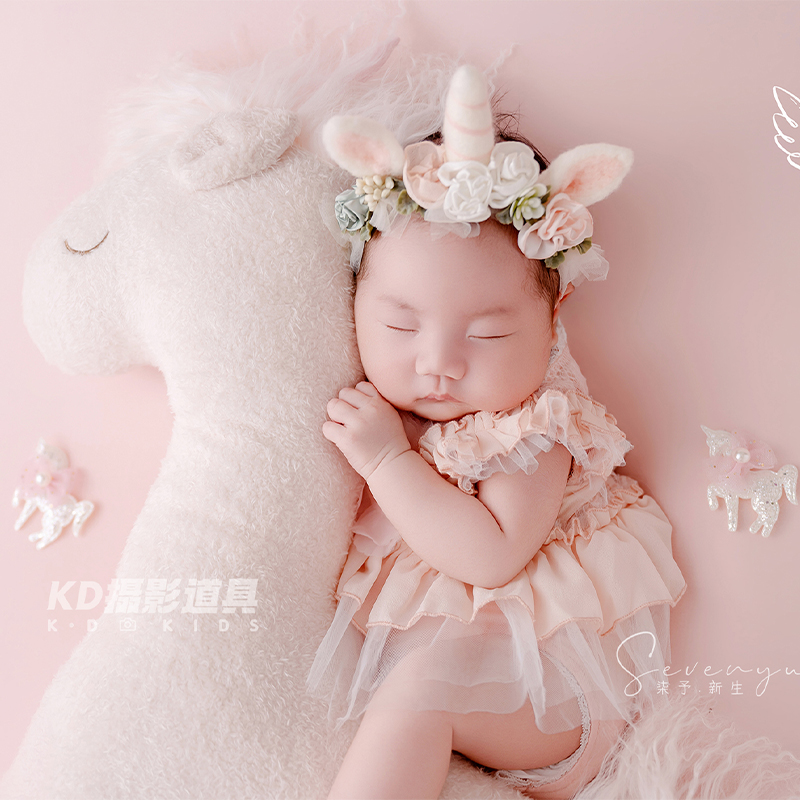 Cute Unicorn Theme Newborn Pho - Infant Photography Props Outfit review and price