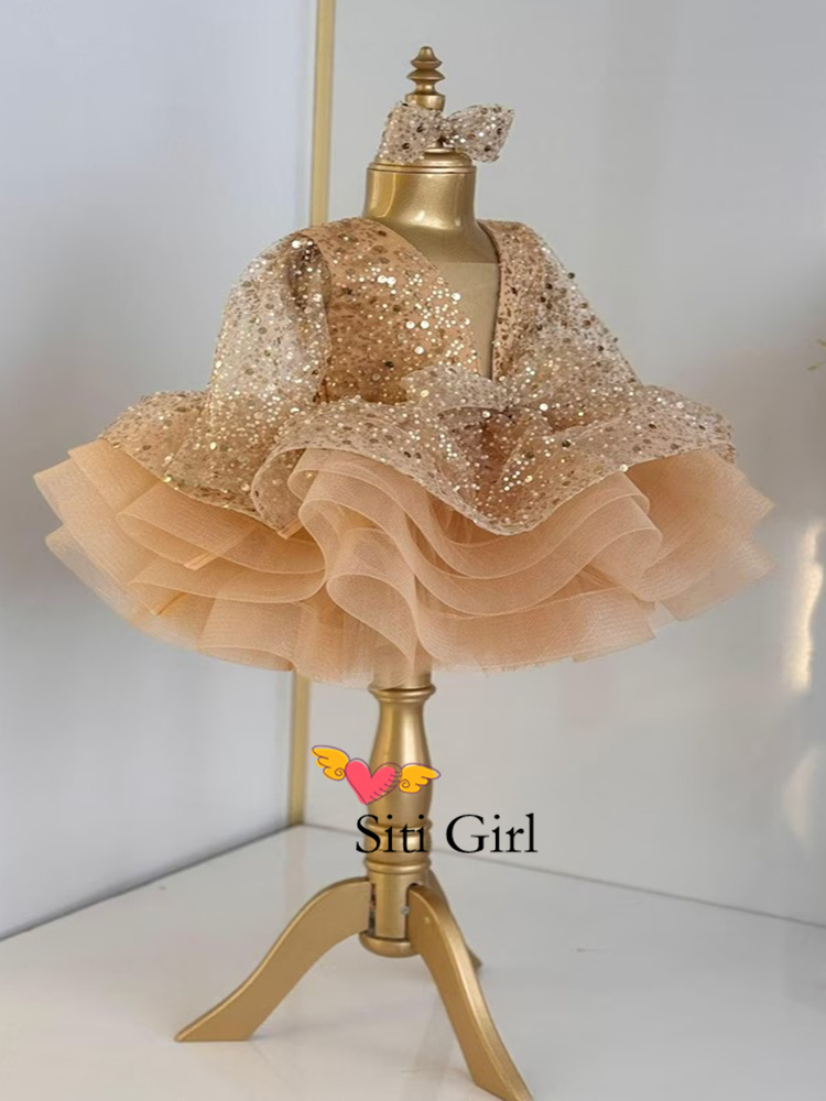 Pink Princess Baby Dress Flowe - Toddler Girl Tulle Party Dress review and price