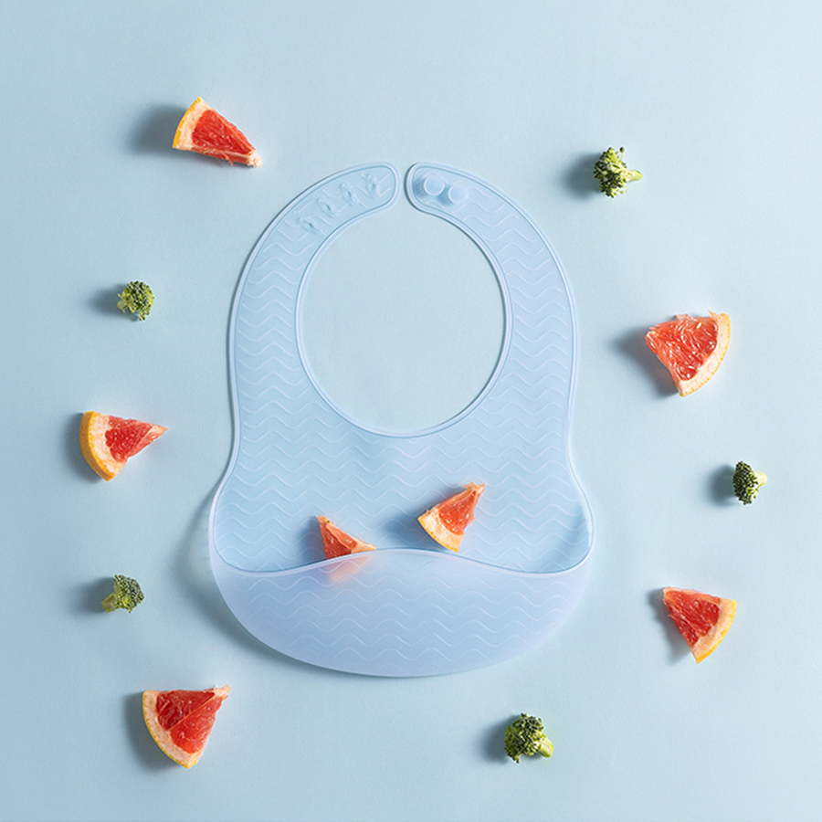 1pc BabySilicone Jelly Bib Ult - Waterproof Baby Bibs Silicone review and price