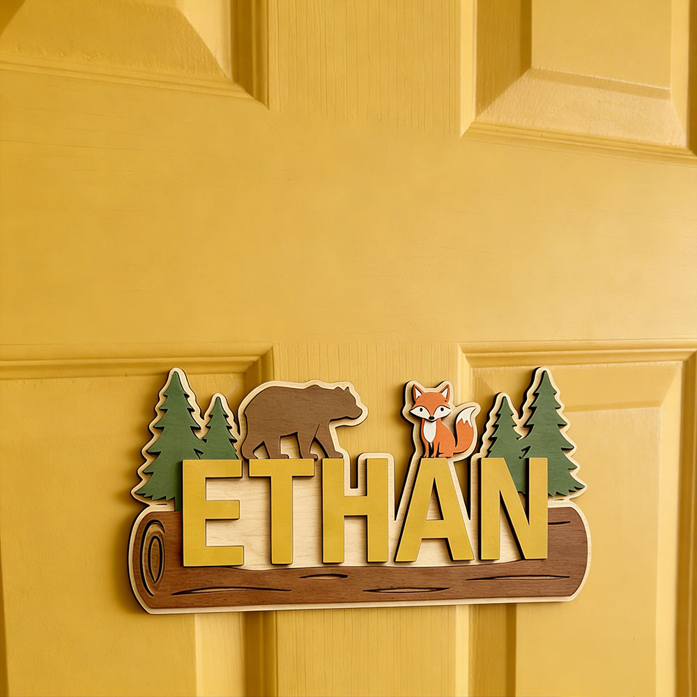 Woodland Forest Animal Persona - Nursery review and price