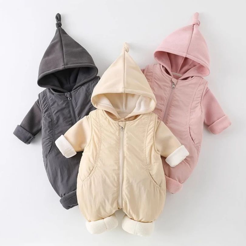 Winter Thickened Cotton Baby R - Cotton Baby Onesies Zipper review and price
