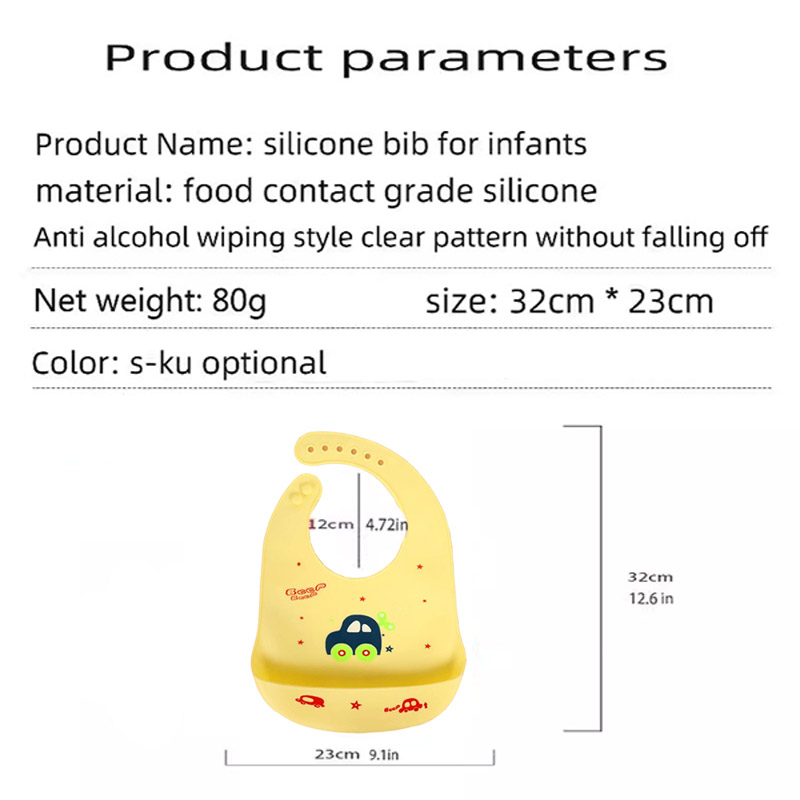 Silicone Baby Feeding Bib Wate - Waterproof Baby Bibs Silicone review and price