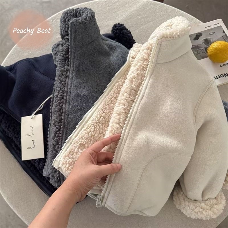 Fashion Baby Girl Boy Faux Fur - Toddler Boy Winter Fleece Jacket review and price