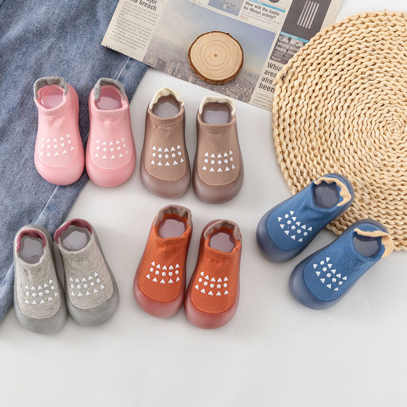 Baby Floor Shoes Blue and Pink - Unisex Baby Socks Non Slip review and price