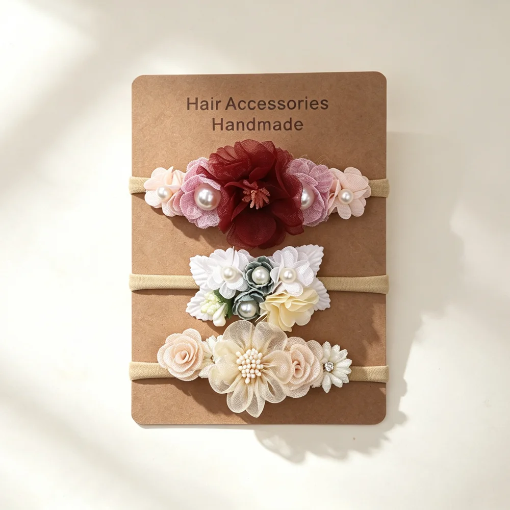 3pcs Baby Girl Elastic Headban - Baby Gear review and price