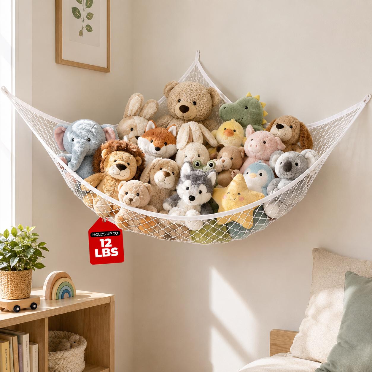 Mesh Toy Storage Hammock Hangi - Nursery review and price
