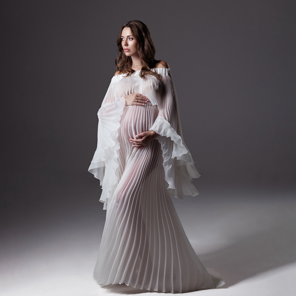 Pleated Maternity Photography  - Maternity Wear review and price