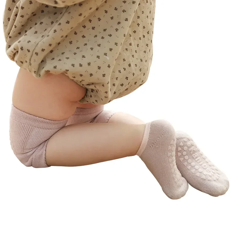 1 Set Baby Socks & Kneepads Se - Unisex Baby Socks Non Slip review and price