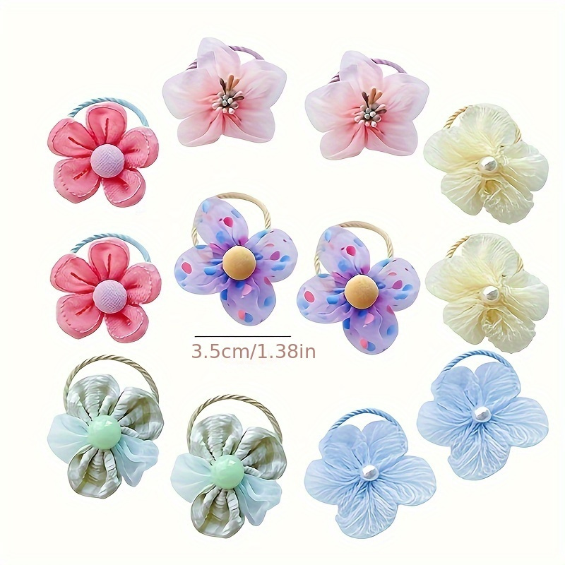 10Pcs Children's Mesh Flower H - Baby Gear review and price