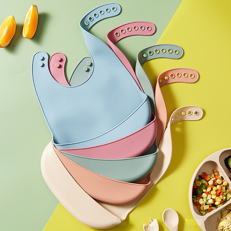 Baby Silicone Bibs Babies Wate - Waterproof Baby Bibs Silicone review and price